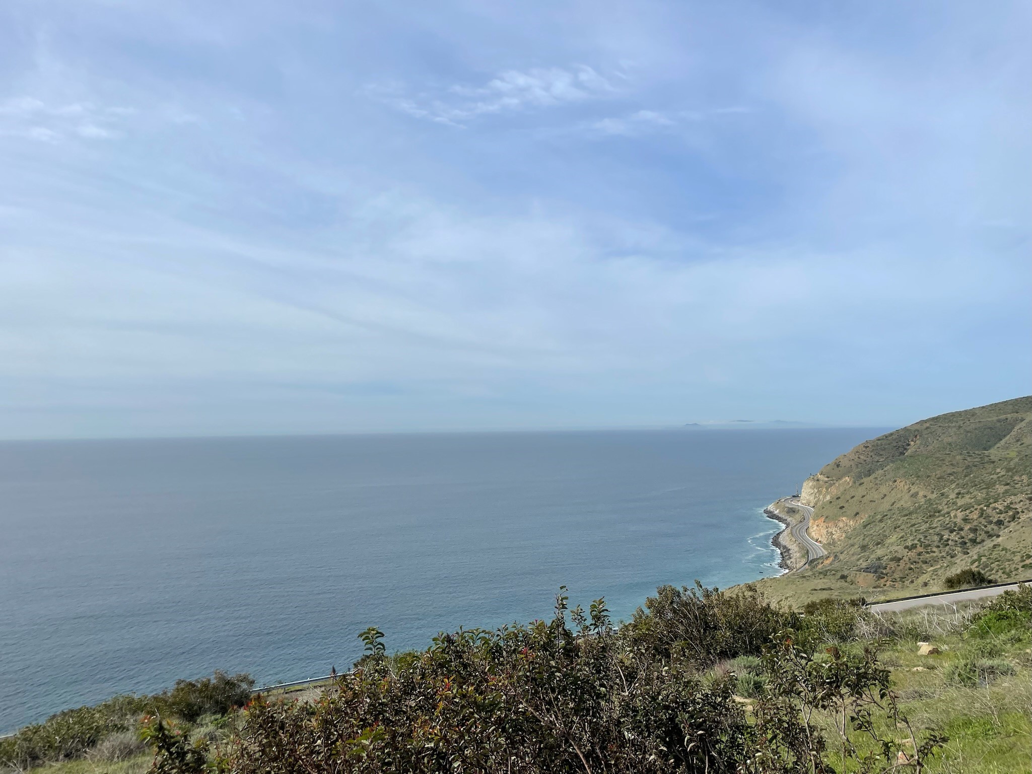 View from hillside overlooking Deer Creek Beach