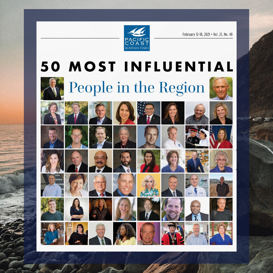 An image depicting small photos of all fifty of the most influential people in the region.