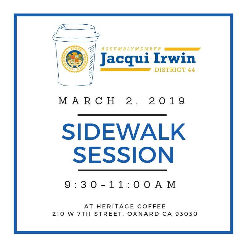 Sidewalk Session flyer with event info