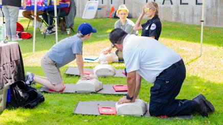 Hands-on CPR workshop